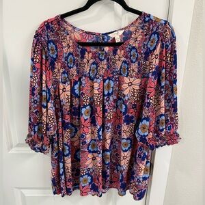 4X Terra & Sky blouse